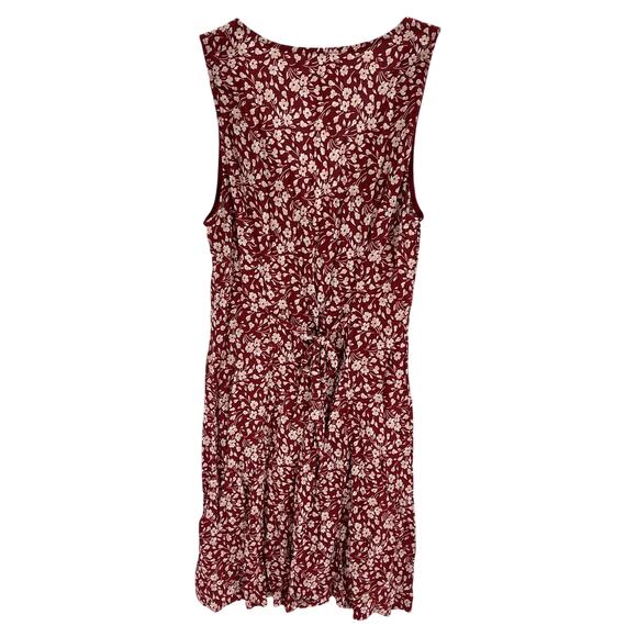 Reformation 'Rilynn' Red Viscose Dress Size 0 - Picture 2 of 3